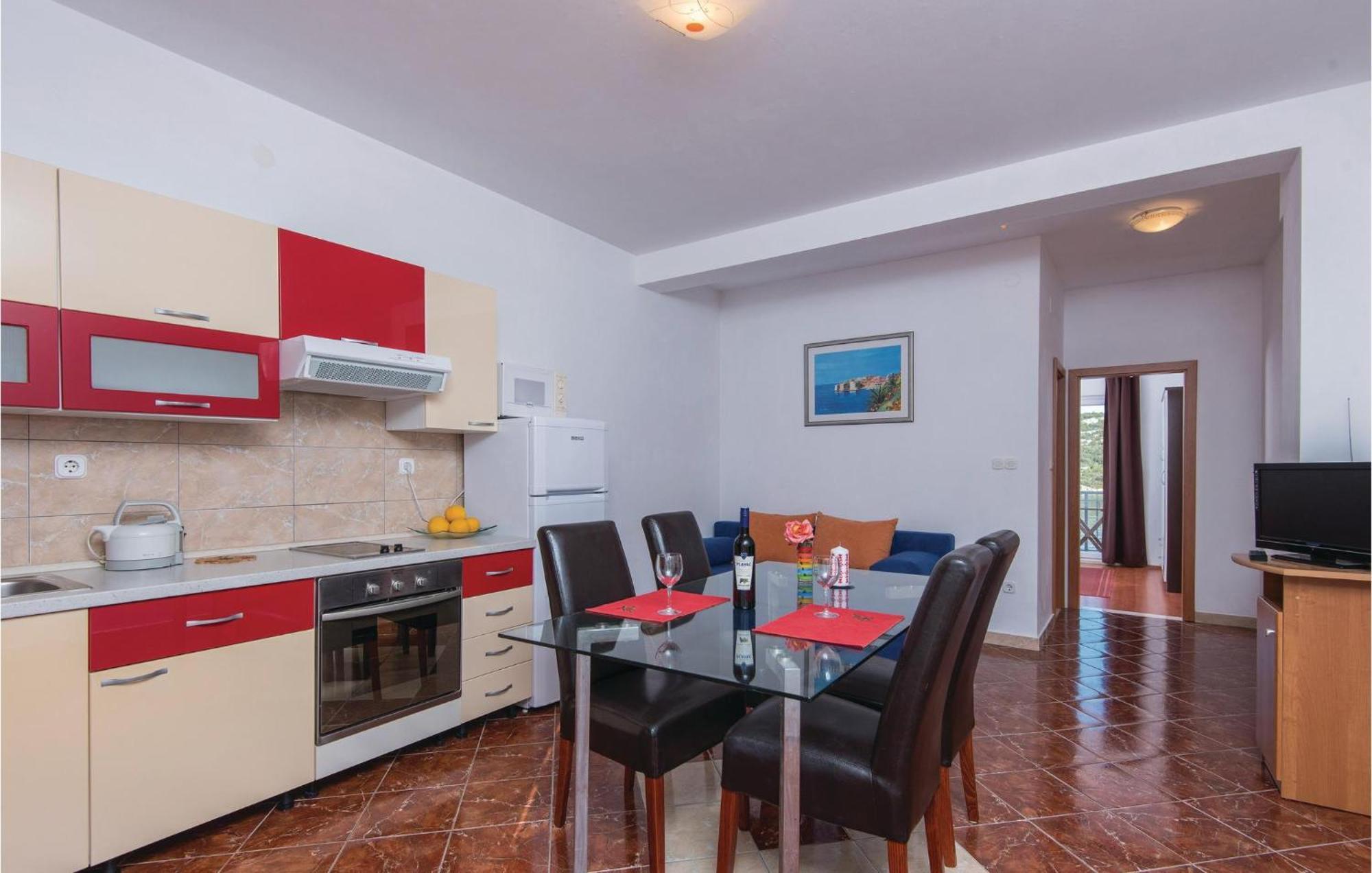 Gorgeous Apartment In Dubrava With Kitchen Exterior foto